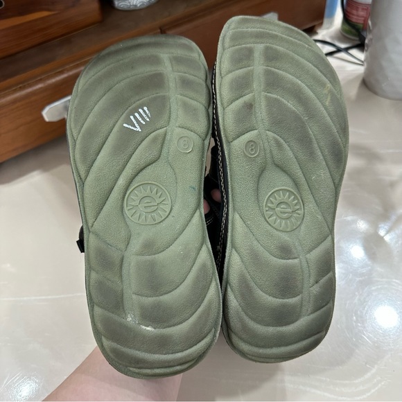 VTG 80s Chunky Strappy Sandals - Picture 4 of 10